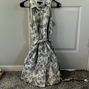 Tie dress button down, Banana Republic